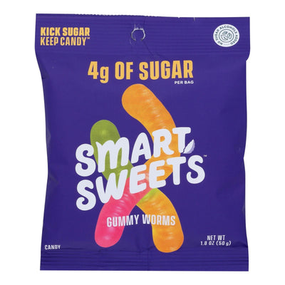 Smartsweets - Gummy Worms - Case Of 12-1.8 Oz - Orca Market