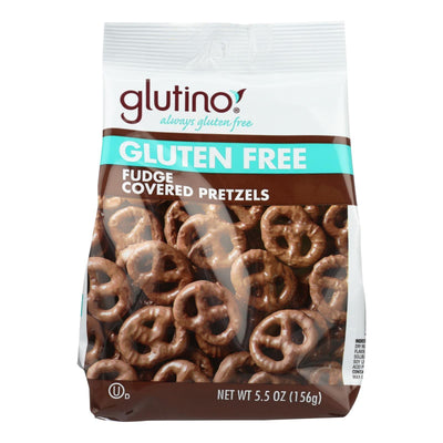 Glutino Pretzels - Chocolate Covered - Case Of 12 - 5.5 Oz. - Orca Market