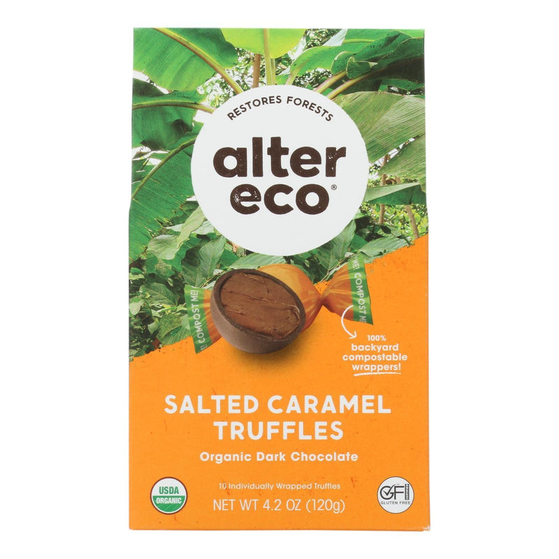 Alter Eco Americas Truffles - Salted Caramel - Case Of 8 - 4.2 Oz. - Orca Market