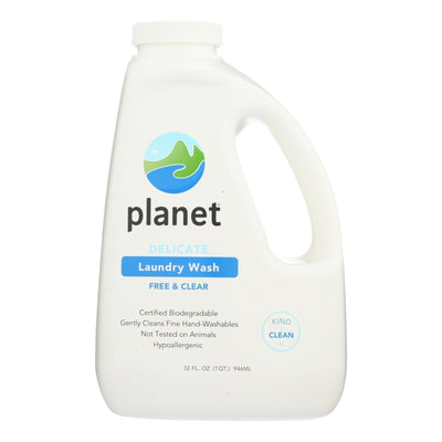 Planet - Delicate Laundry Wash - Free And Clear - Case Of 8 - 32 Fl Oz. - Orca Market