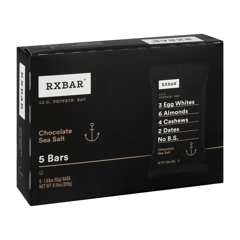 Rxbar - Protein Bar Chocolate Sea Salt - Case Of 6 - 5/1.83oz - Orca Market