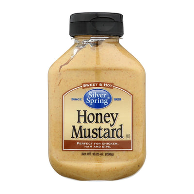 Silver Spring Squeeze - Mustard - Honey - Case Of 9 - 10.25 Oz - Orca Market