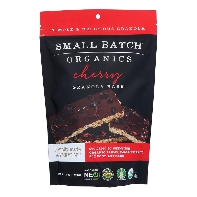 Small Batch Organics Cherry Granola Bark - Case Of 6 - 8 Oz - Orca Market