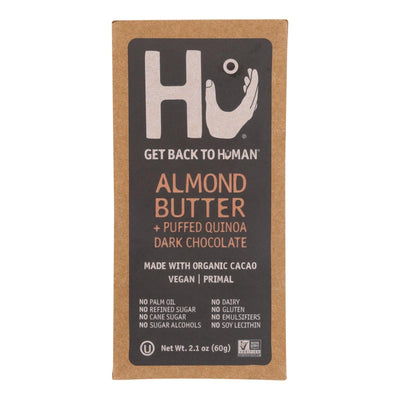 Hu - Dark Chocolate Bar Almond Butter Quinoa - Case Of 12-2.1 Oz - Orca Market