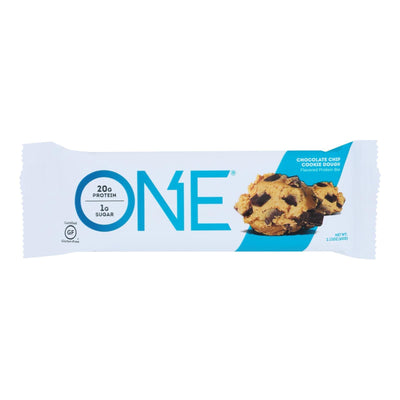 One Chocolate Chip Cookie Dough Flavored Protein Bars - Case Of 12 - 60 Grm - Orca Market