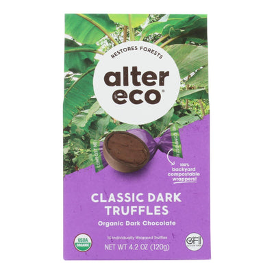 Alter Eco Americas Truffle - Organic - Black - 10 Pack - 4.2 Oz - Case Of 8 - Orca Market