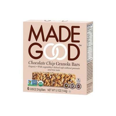 Made Good Granola Bar - Chocolate Chip - Case Of 6 - 5 Oz. - Orca Market