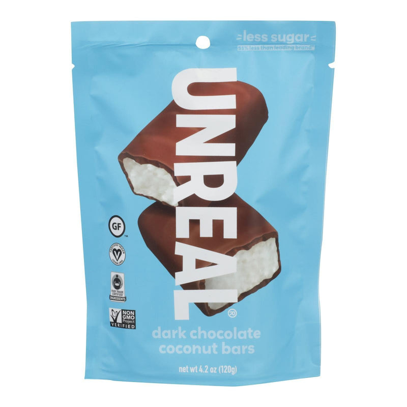 Unreal - Dark Chocolate Coconut - Case Of 6 - 4.2 Oz - Orca Market