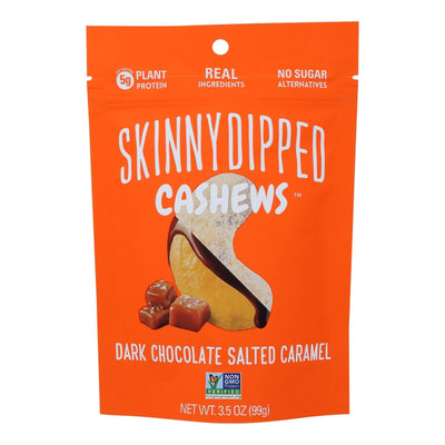 Skinnydipped - Dip Cashew Salted Caraml - Case Of 10-3.5 Oz - Orca Market