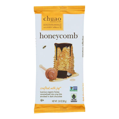 Chuao Chocolate Bar, Honeycomb - Case Of 12 - 2.8 Oz - Orca Market