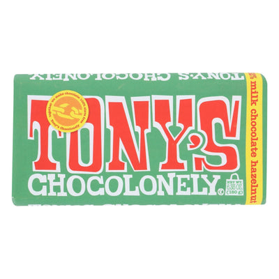 Tony's Chocolonely - Bar Chocolate Milk Hazelnut - Case Of 15 - 6.35 Oz - Orca Market