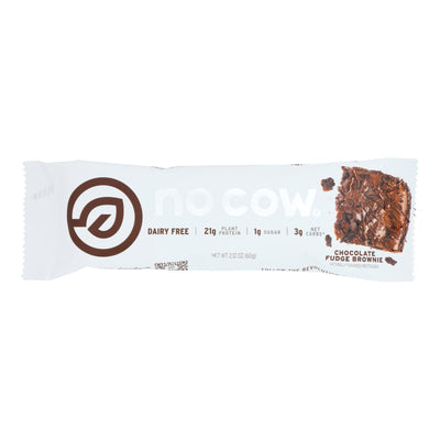 D's Natural No Cow Bar In Chocolate Fudge Brownie - Case Of 12 - 2.12 Oz - Orca Market