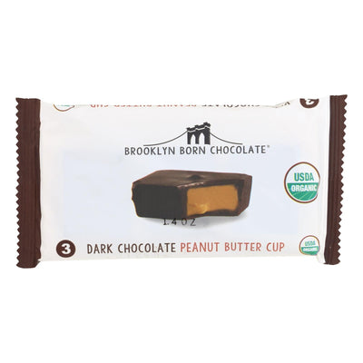 Brooklyn Born Chocolate - Pb Cups Dark Chocolate - Case Of 12 - 1.4 Oz - Orca Market