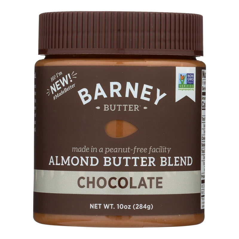 Barney Butter Chocolate Almond Butter Blend - Case Of 6 - 10 Oz - Orca Market