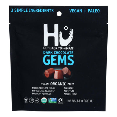 Hu - Candy Gems Dark Chocolate - Case Of 6-3.5 Oz - Orca Market