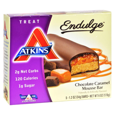 Atkins Endulge Bar Chocolate Caramel Mousse - 5 Bars - Orca Market