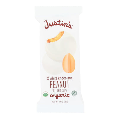 Justin's Nut Butter Peanut Butter Cups - White Chocolate - Case Of 12 - 1.4 Oz - Orca Market