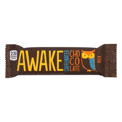 Awake Chocolate - Bar Caff Milk Chocolate - Case Of 12-1.55 Oz - Orca Market