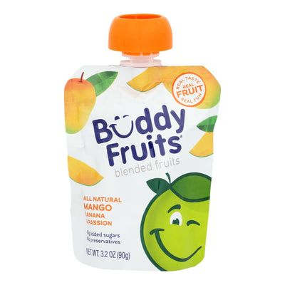 Buddy Fruits - Originals Mango Banana Passionfruit - Case Of 18 - 3.2 Ounces - Orca Market