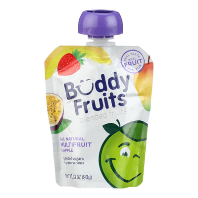 Buddy Fruits - Originals Multifruit Apple - Case Of 18 - 3.2 Ounces - Orca Market