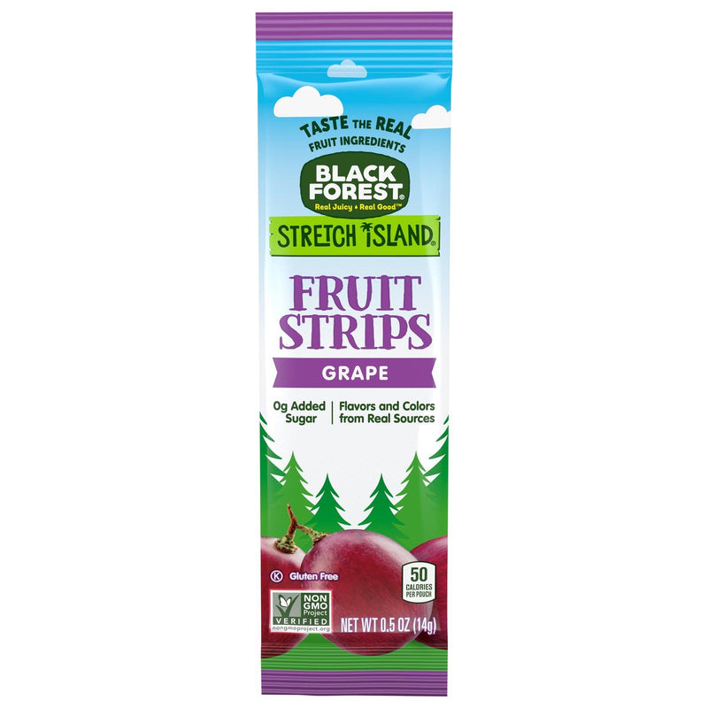 Black Forest Stretch Island - Fruit Strips Grape - Case Of 30-0.5 Ounces - Orca Market