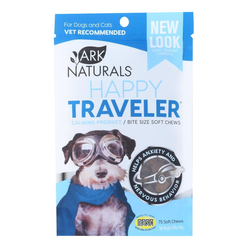 Ark Naturals - Happy Traveler Cat Dog Chew - 1 Each-1.98 Ounces - Orca Market