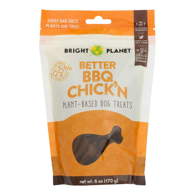 Bright Planet - Dog Treat Better Barbecue Chicken - Case Of 12 - 6 Ounces - Orca Market