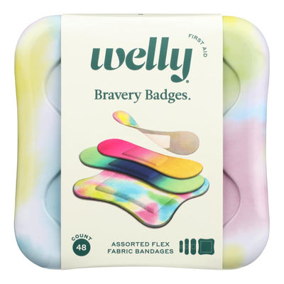 Welly First Aid - Bravery Bandages Assorted Colorwash - Case Of 48-ct - Orca Market