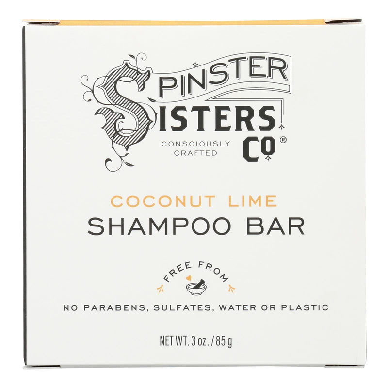 Spinster Sisters Company - Shampoo Bar Coconut Lime - 1 Each-3 Ounces - Orca Market