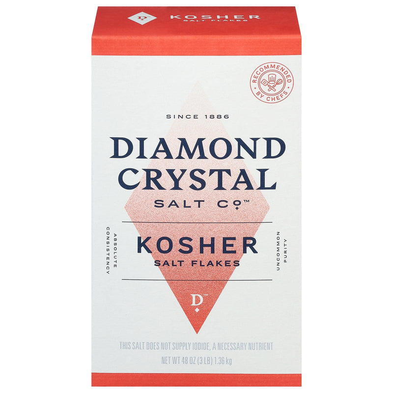 Diamond Crystal - Salt Kosher Flakes Box - Case Of 9-3 Pounds - Orca Market