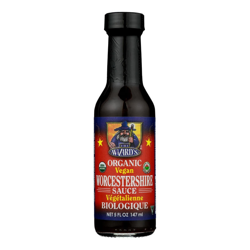 Wizard - Sauce Organic Worcestershire Vegan - Case Of 12-8 Fluid Ounces - Orca Market