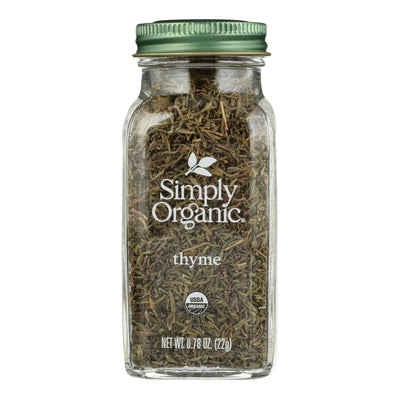 Simply Organic - Thyme Leaf Organic - Case Of 6 - 0.78 Ounces - Orca Market