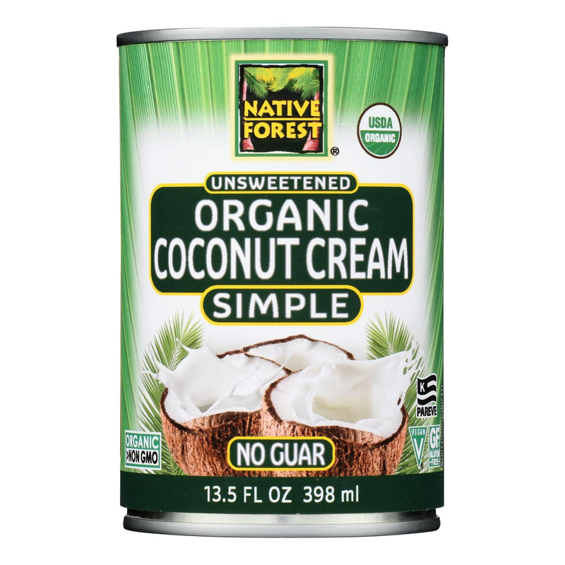 Native Forest - Coconut Cream Organic Simple Unsweetened - Case Of 12-13.5 Fluid Ounces - Orca Market