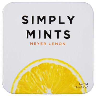 Simply Gum - Mints Meyer Lemon - Case Of 6 - 1.1 Ounces - Orca Market