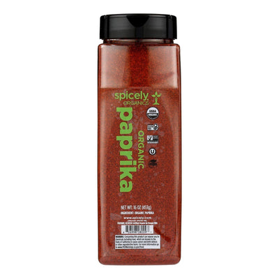 Spicely Organics - Paprika Organic - Case Of 2-16 Ounces - Orca Market