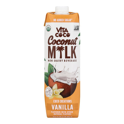 Vita Coco - Natural And Organic Vita Coco Vanilla Milk - Case Of 6-33.8 Fluid Ounces - Orca Market