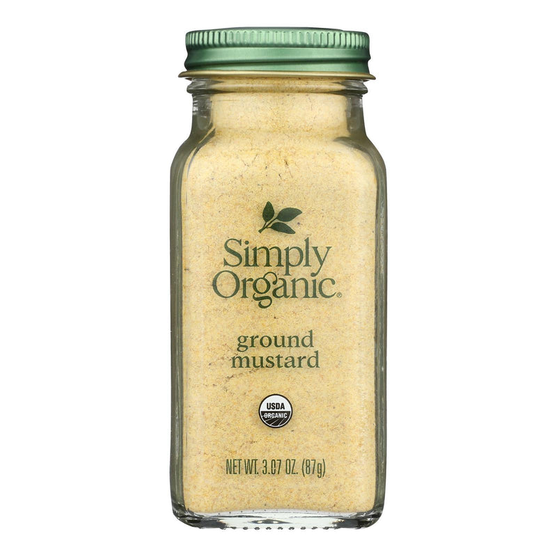 Simply Organic - Mustard Seed Ground Organic - Case Of 6 - 3.07 Ounces - Orca Market