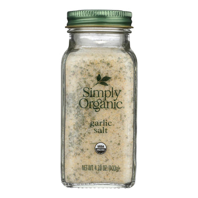 Simply Organic - Salt Organic Garlic - Case Of 6 - 4.7 Ounces - Orca Market