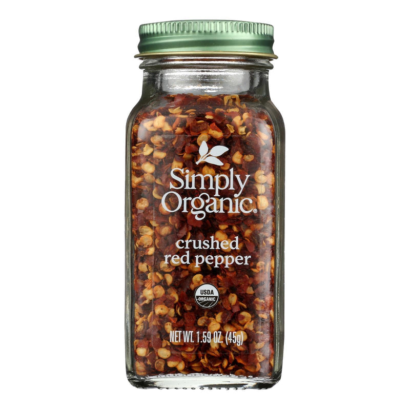 Simply Organic - Red Pepper Organic Crushed - Case Of 6 - 1.59 Ounces - Orca Market