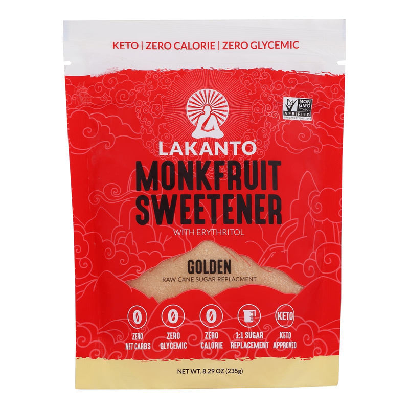 Lakanto - Sweetener Golden Monkfruit Sugar-free - Case Of 10 - 8.29 Ounces - Orca Market