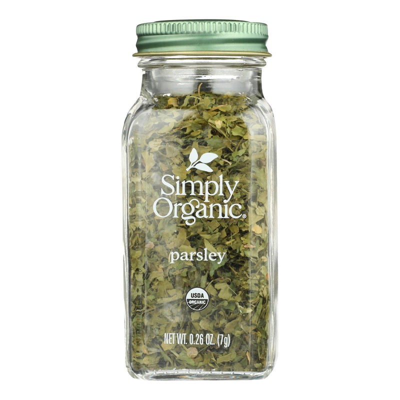 Simply Organic - Parsley Flakes Organic - Case Of 6 - 0.26 Ounces - Orca Market