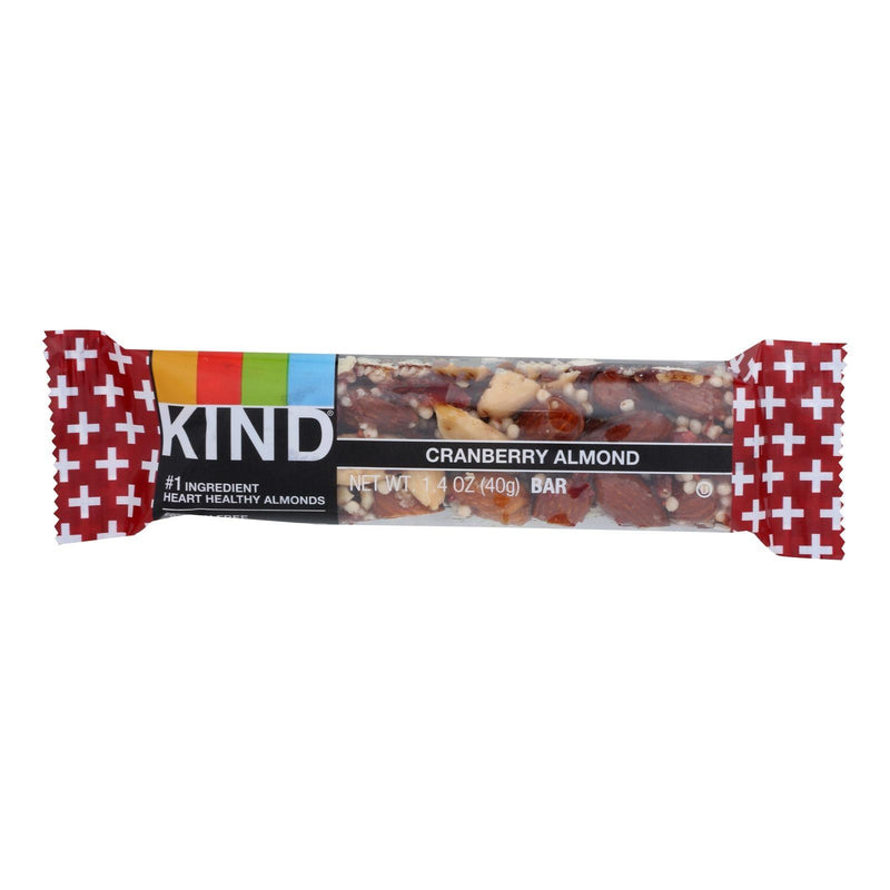 Kind - Bar Cranberry And Almond - Case Of 12 - 1.4 Ounces - Orca Market