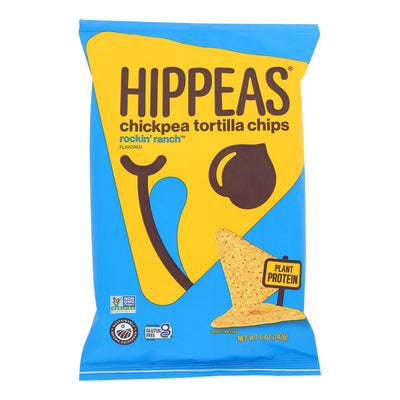 Hippeas - Tortilla Chip Chickpea Vegan Ranch - Case Of 12-5 Ounce - Orca Market