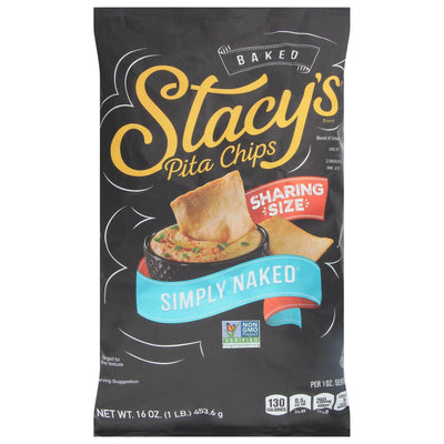 Stacy's Pita Chips - Pita Chips Simply Naked - Case Of 6-16 Ounces - Orca Market