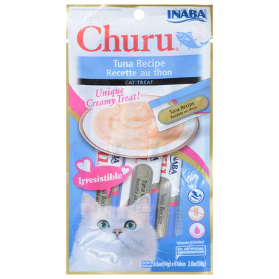 Inaba - Cat Churu Puree Tuna - Case Of 8-2 Ounces - Orca Market