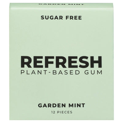 Refresh Gum - Gum Garden Mint - Case Of 12-12 Count - Orca Market