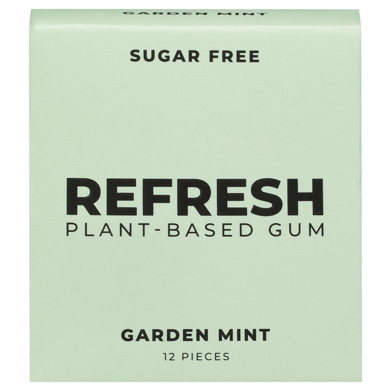 Refresh Gum - Gum Garden Mint - Case Of 12-12 Count - Orca Market