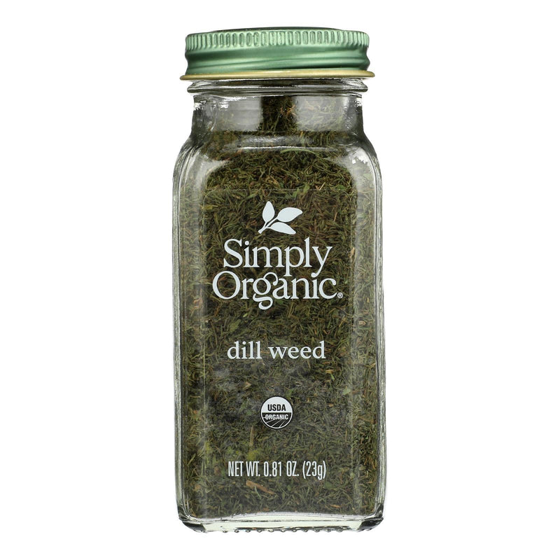 Simply Organic - Dill Weed Organic - Case Of 6 - 0.81 Ounces - Orca Market