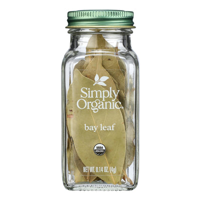 Simply Organic - Bay Leaf Organic - Case Of 6 - 0.14 Ounces - Orca Market