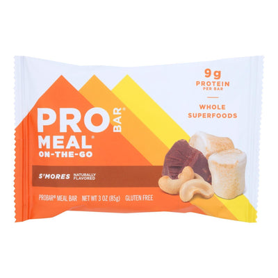 Probar - Meal Bar Organic Smores - Case Of 12 - 3 Ounces - Orca Market